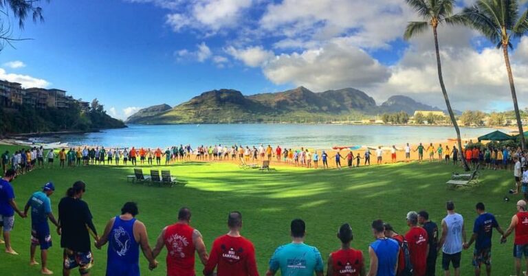 help with set up, 1st aid, serve food & clean up beach after