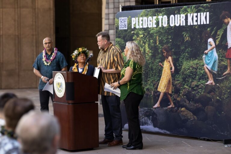 Maui students urge visitors and kamaʻāina across Hawaiʻi to “Pledge” to their Future