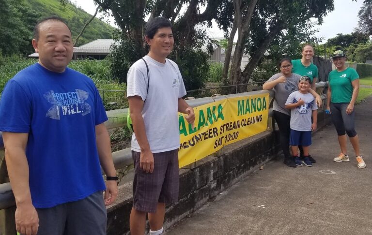 Upper Halawa Adopt-a-Block cleanup