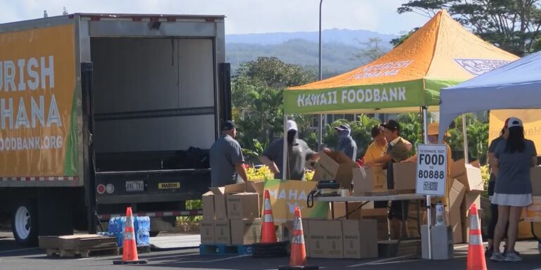 Monthly ʻOhana Foodbank Distribution — Kahuku